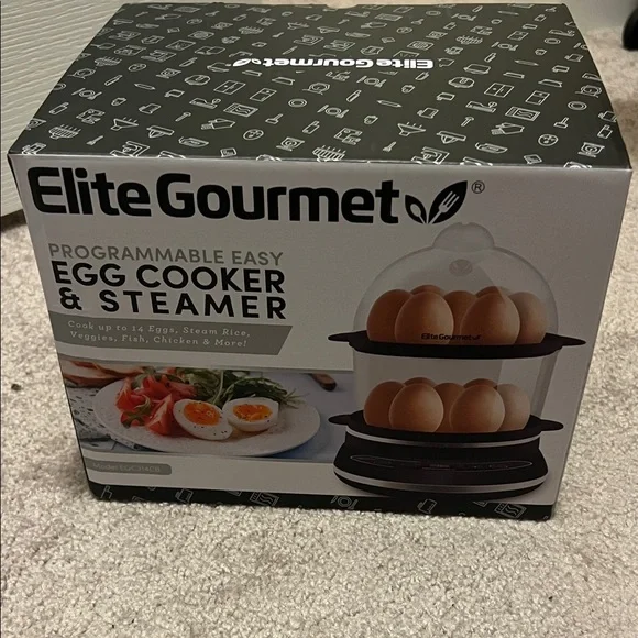 Elite Gourmet Egg Cooker & Steamer - Picture 1 of 9